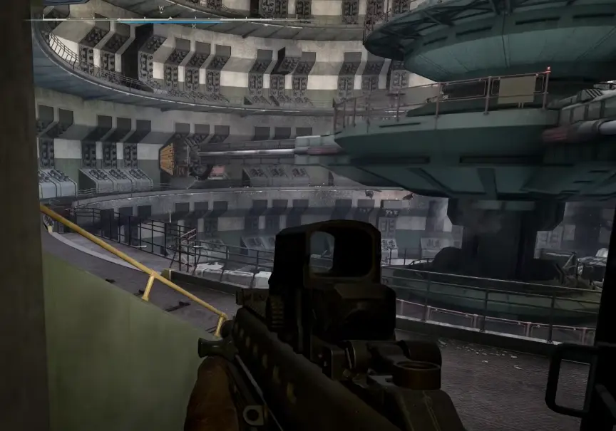 Rotating machinery traversal inside the SIRCAA archive