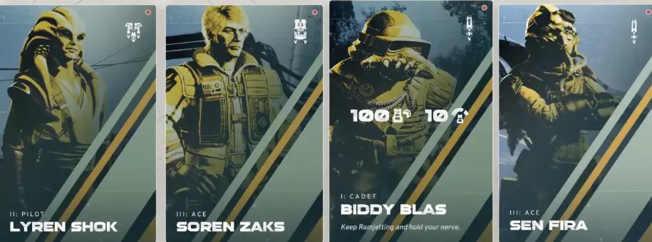Star Wars Galactic Racer Scenario selection showing rewards of 100 Kit Parts and 10 Tuning Points