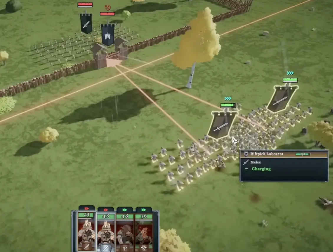 Tabletop Tavern Dwarf run approaching a village or siege decision