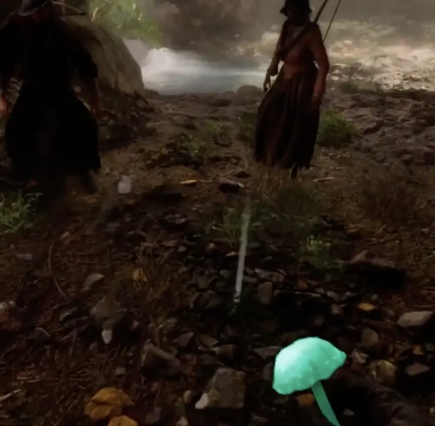 Mushrooms used for sanity pressure in The Mound Omen of Cthulhu