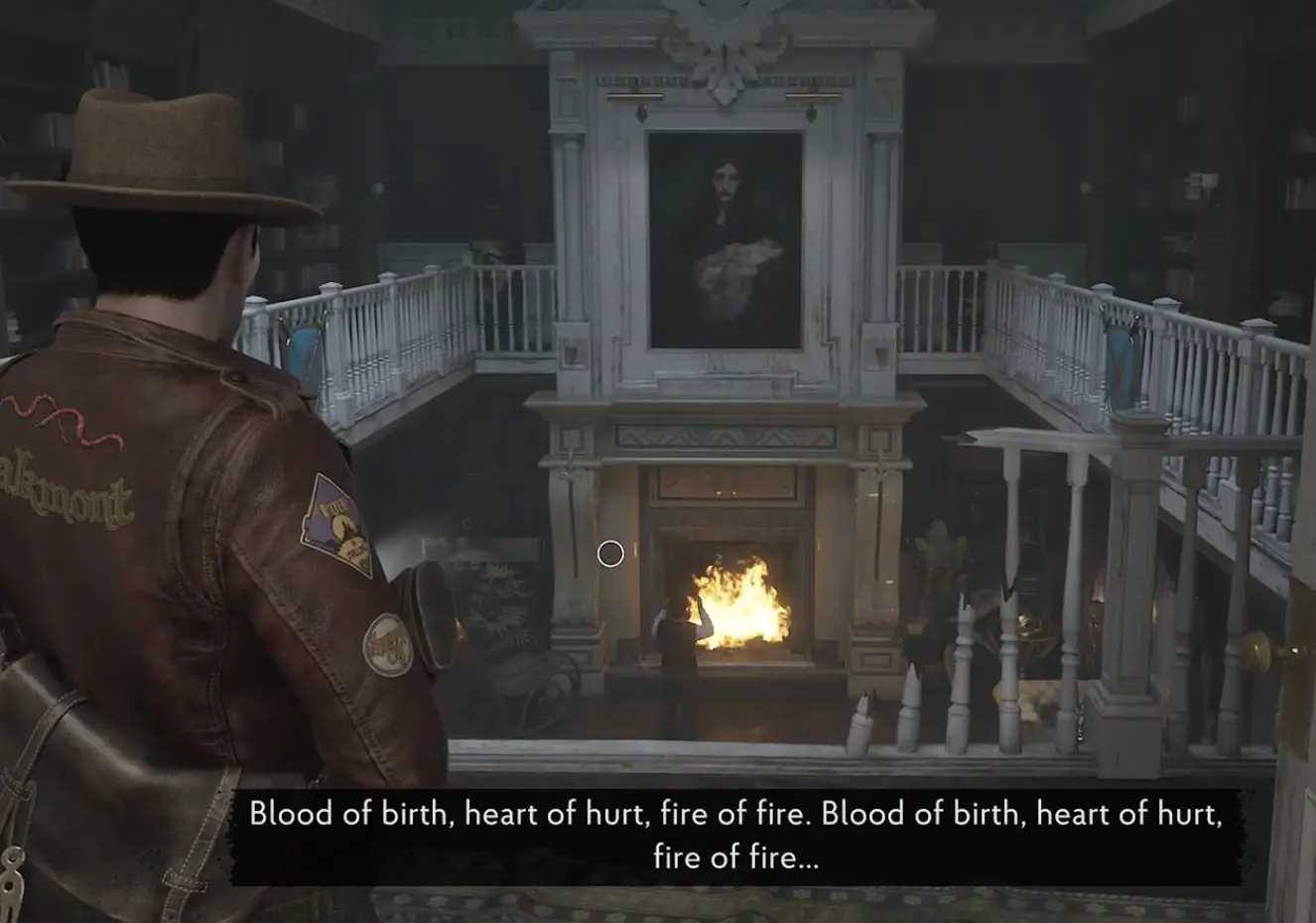 Blood of birth heart of hurt fire of fire ritual in The Sinking City 2 Holloway Manor