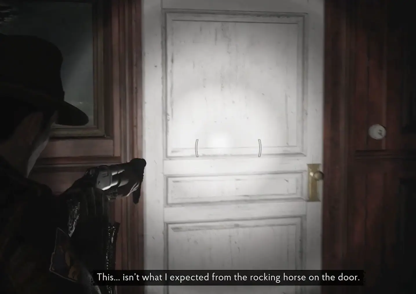 Rocking horse door route in The Sinking City 2 Holloway Manor
