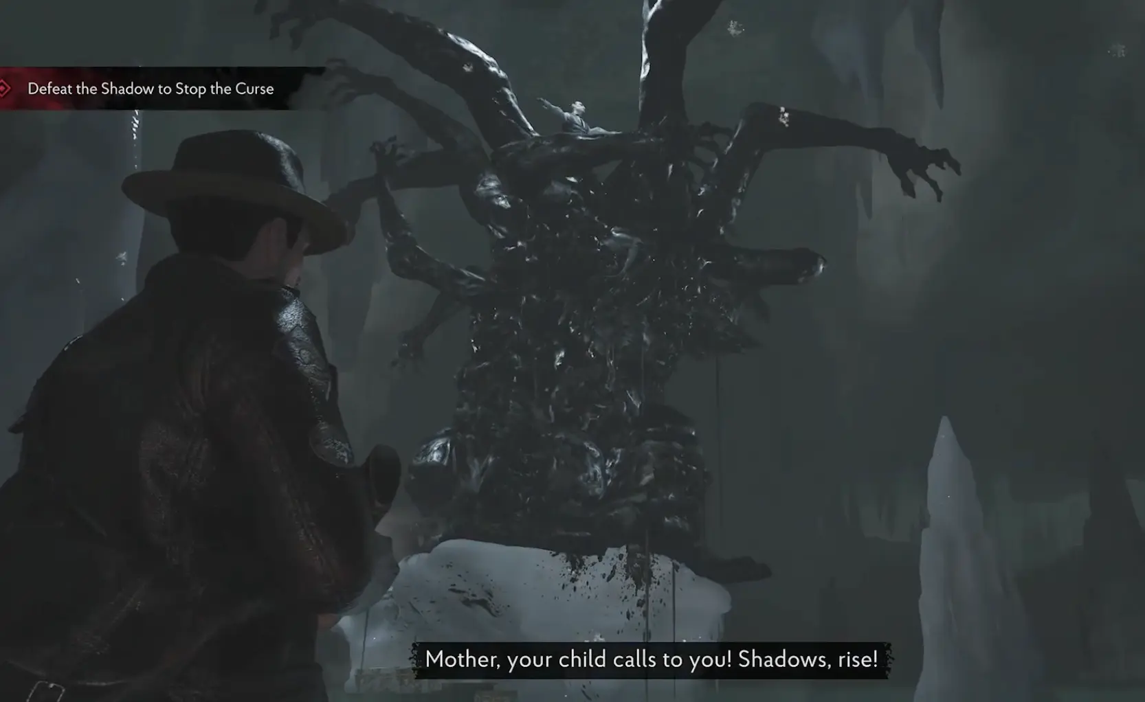 Defeat the Shadow to Stop the Curse objective in The Sinking City 2 Holloway Manor