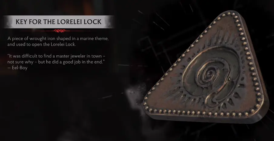 Lorelei Lock in Devil's Reef Hotel in The Sinking City 2