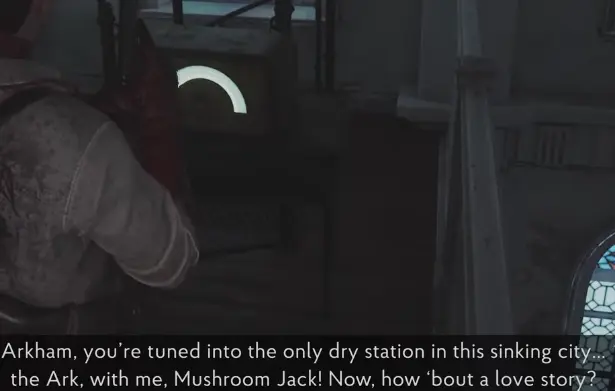 The Perfect Day Mushroom Jack radio location in The Sinking City 2