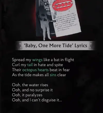 Baby One More Tide clue for the Room 301 safe code in The Sinking City 2