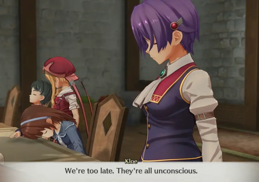 Perzel Farm family unconscious during Chapter 4