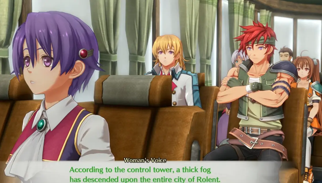 Dense fog covering Rolent at the beginning of Chapter 4