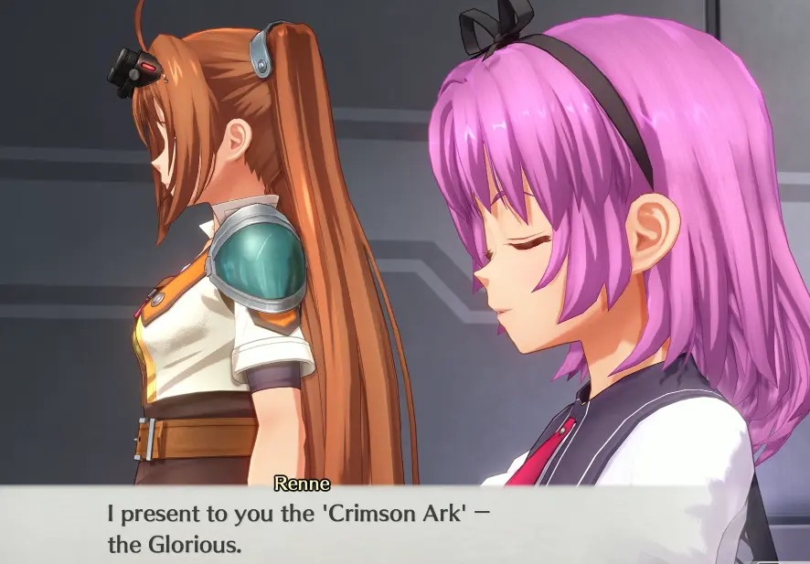 The Crimson Ark Glorious revealed during Chapter 6