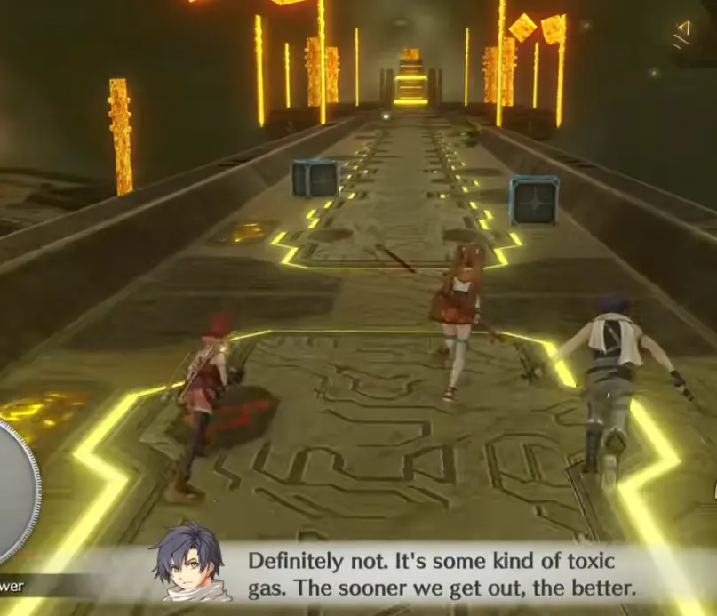 Toxic gas hazard inside Amberl Shadow Tower