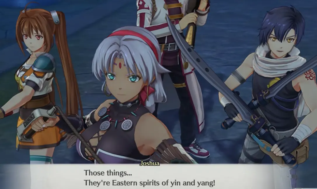 Luciola summoning yin and yang spirits in Chapter 7