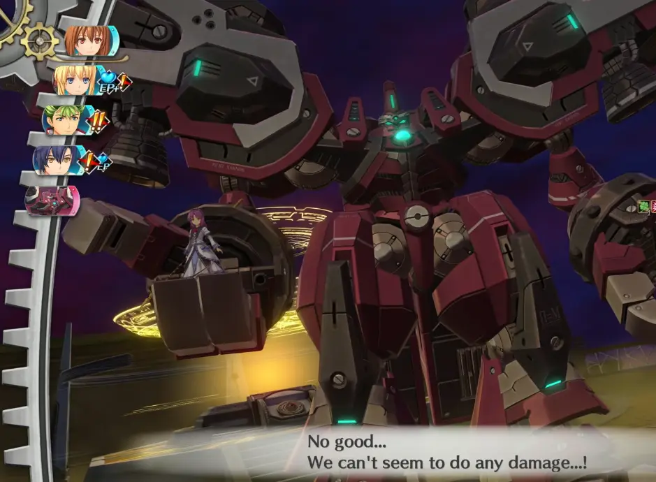 Party attacks barely damaging Pater-Mater in Chapter 7
