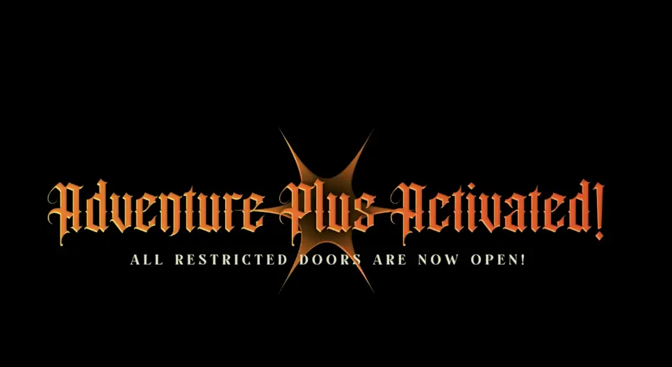 Adventure Plus activated with restricted doors now open in Twisted Tower