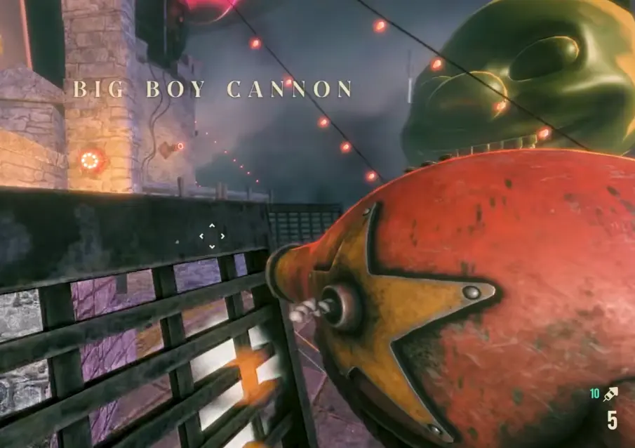 Big Boy Cannon during Lightspeed Pass in Twisted Tower