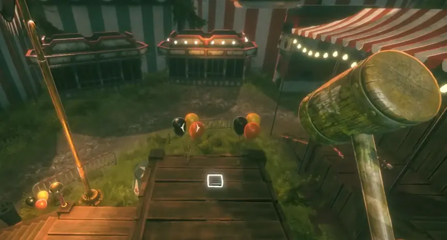 Secret Area near the Ferris Wheel and Godmother Maze in Twisted Tower