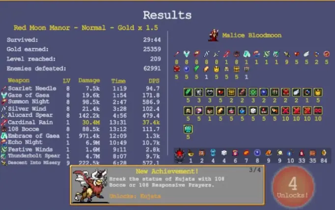 Hyper Red Moon Manor unlocked after defeating Batti Lei