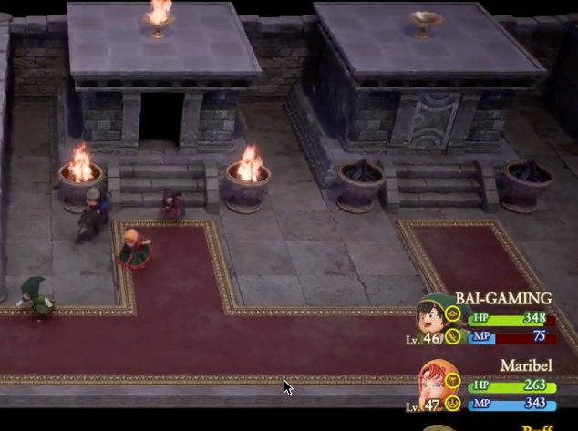 Shrine of Mysteries teleporter flames and routes