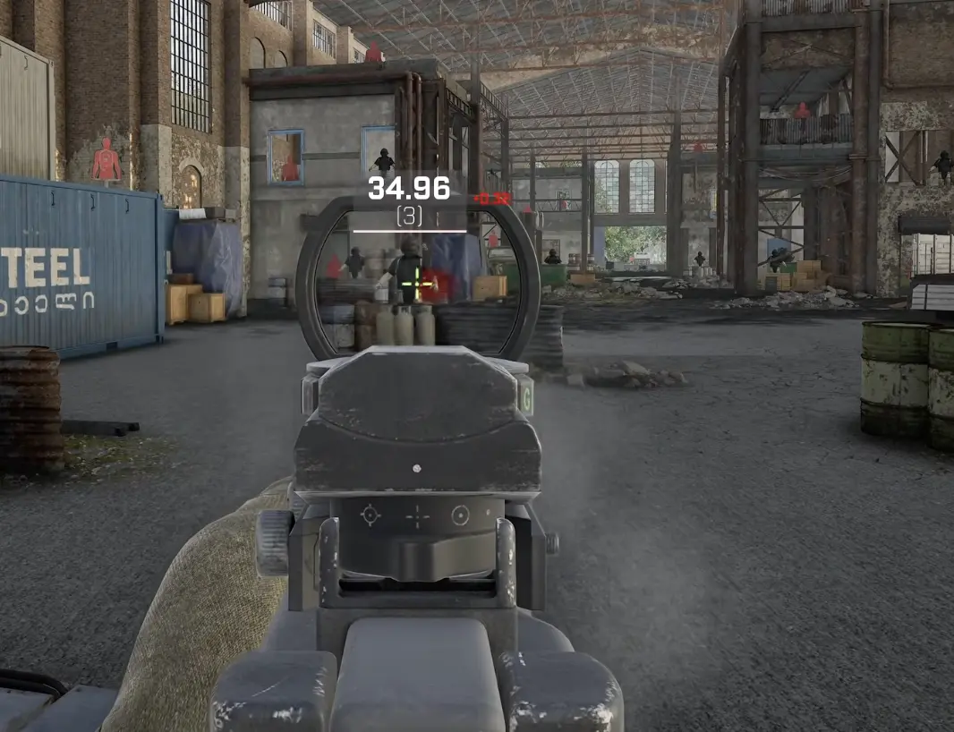 WARDOGS HP ammunition hitting the exposed lower leg of a Level 4 armored target