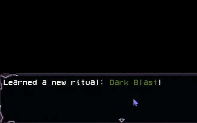 Dark Blast ritual reward after completing Build a Wife in Welcome to Elderfield