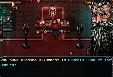 Hagroth recipes available at the God Forge in Welcome to Elderfield