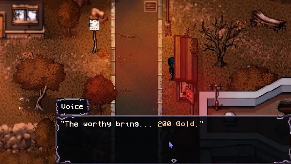 Uptown bus stop costing 200 gold in Welcome to Elderfield