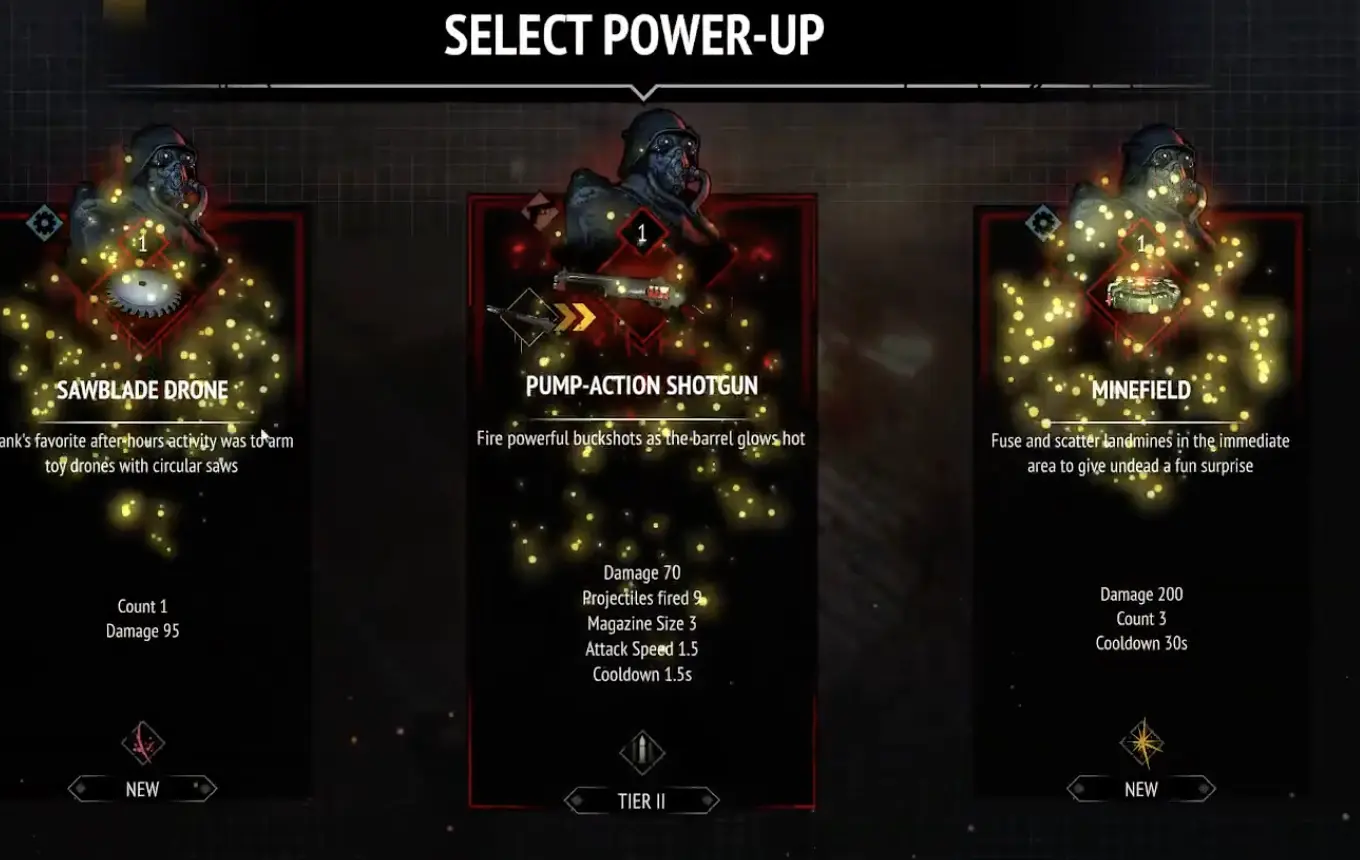 Tank Pump Action upgrades in Yet Another Zombie Survivors 1.0